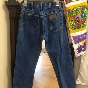 Vintage wrangler straight leg 30x29